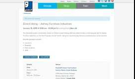 
							         Direct Hiring - Ashley Furniture Industries | Goodwill Industries of ...								  
							    