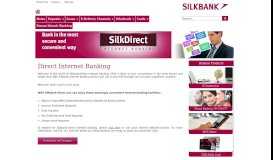 
							         Direct Internet Banking| Silkbank Limited - Yes We Can								  
							    