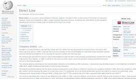 
							         Direct Line - Wikipedia								  
							    