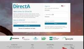 
							         DirectA - Direct Access to Your Account, All the Time								  
							    