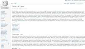 
							         DirectAccess - Wikipedia								  
							    