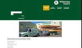 
							         Directions & Contacts - Wilderness Inquiry								  
							    
