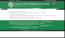 
							         Directions to Create Aeries Portal Account - Castle View Elementary								  
							    