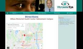 
							         Directions to Hahnemann Hospital, Worcester, MA for Worcester Eye ...								  
							    