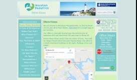 
							         Directions | Wareham Pediatrics | Serving Massachusetts Cape Cod ...								  
							    