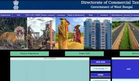 
							         Directorate of Commercial Taxes, West Bengal								  
							    