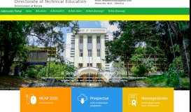 
							         Directorate of Technical Education - Admission Portal								  
							    