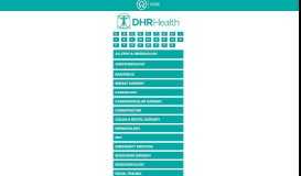 
							         Directory - DHR Health								  
							    