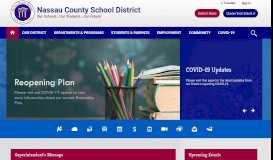 
							         Directory - Nassau County School District								  
							    