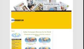 
							         Directory of Online Newspapers & Magazines and News from Around ...								  
							    