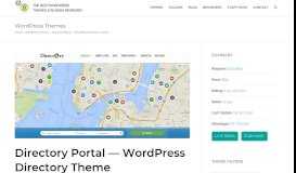 
							         Directory Portal — WordPress Directory Theme - Looks Awesome								  
							    