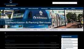 
							         Directory: Transportation & Parking Services - Old Dominion University								  
							    