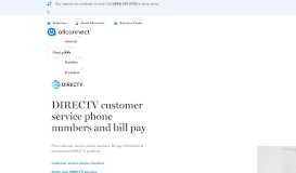 
							         DIRECTV Customer Service | Phone Number & Contact Info								  
							    