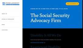 
							         Disability Justice: Social Security Disability Lawyers								  
							    