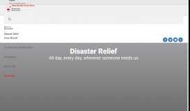 
							         Disaster Relief | About Us | American Red Cross								  
							    