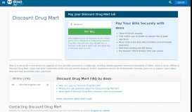 
							         Discount Drug Mart | Pay Your Bill Online | doxo.com								  
							    