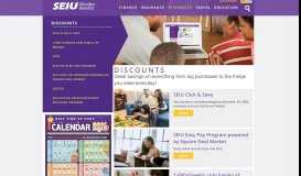 
							         Discounts | SEIU Member Benefits								  
							    