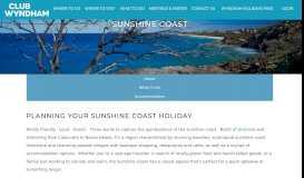 
							         Discover Sunshine Coast Holiday Destinations with My ...								  
							    