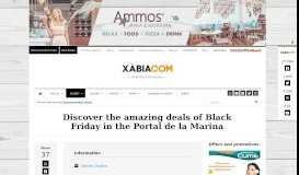
							         Discover the incredible offers of 'Black Friday' in the Portal de la Marina								  
							    