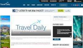 
							         Discover's new portal | Travel Daily								  
							    