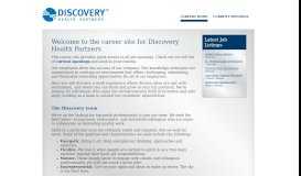 
							         Discovery Careers								  
							    