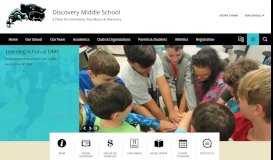 
							         Discovery Middle School / Homepage - Madison City Schools								  
							    