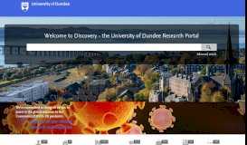 
							         Discovery - the University of Dundee Research Portal								  
							    