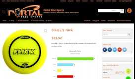 
							         Discraft Flick - Portal Disc Sports								  
							    