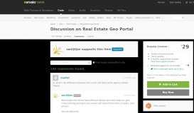 
							         Discussion on Real Estate Geo Portal (Page 2) | CodeCanyon								  
							    