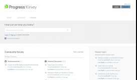 
							         Discussions : Kinvey Customer Support Portal								  
							    