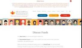
							         Diseases and Medications - HealthWell Foundation								  
							    