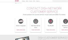 
							         DISH Network Customer Service | New & Existing Customers								  
							    