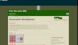 
							         Dislocator Receptacle | Over the oasis Wiki | FANDOM powered by Wikia								  
							    