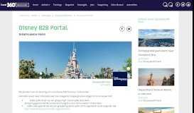 
							         Disney B2B Portal | Travel360°								  
							    