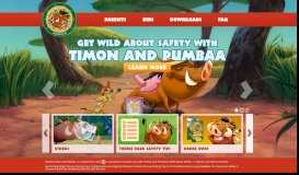 
							         Disney Wild About Safety: Home								  
							    