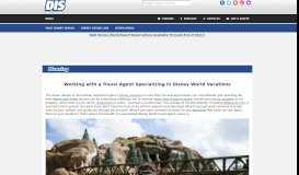 
							         Disney World Travel Agent - Information on Working with a Disney ...								  
							    