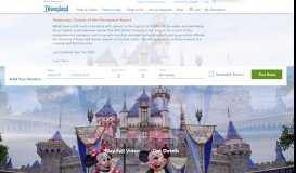 
							         Disneyland® Official Site								  
							    