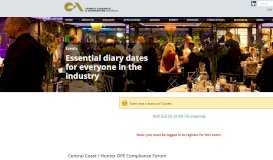 
							         Display event - Central Coast / Hunter DPE Compliance Forum - CCAA								  
							    