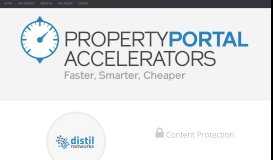 
							         Distil Networks - Property Portal Accelerators								  
							    
