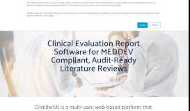 
							         DistillerSR for CER Literature Reviews | Systematic Review ...								  
							    