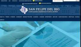 
							         District Accountability - San Felipe Del Rio CISD								  
							    
