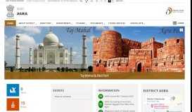 
							         District Agra , Government Of Uttar Pradesh | Taj Mahal City | India								  
							    