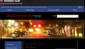 
							         District Attorney | Taylor County, TX - Official Website								  
							    