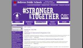 
							         District - Bellevue Public Schools								  
							    