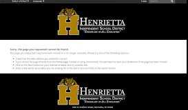 
							         District Calendar - Henrietta Independent School District								  
							    