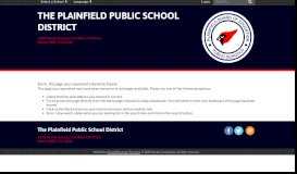 
							         District Email - The Plainfield Public School District								  
							    