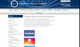 
							         District Genesis Parent Portal - Middlesex School District								  
							    