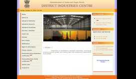 
							         District Industries Centre								  
							    