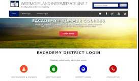 
							         District Login - WIU eAcademy - Westmoreland Intermediate Unit								  
							    
