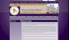 
							         District Map - Wausau School District								  
							    